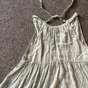 Light Sage Tank Top Blouse